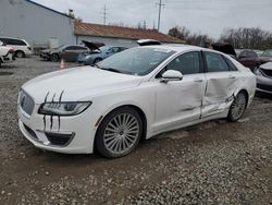 Salvage cars for sale at Columbus, OH auction: 2017 Lincoln MKZ Reserve