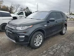 Land Rover Vehiculos salvage en venta: 2017 Land Rover Discovery Sport HSE