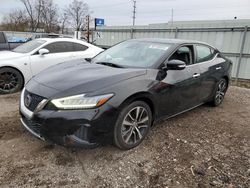 Salvage cars for sale from Copart Chicago Heights, IL: 2021 Nissan Maxima SV