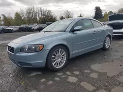 Salvage cars for sale from Copart Portland, OR: 2007 Volvo C70 T5