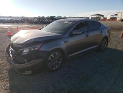 Salvage cars for sale at San Diego, CA auction: 2015 KIA Optima SX