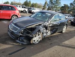 Infiniti salvage cars for sale: 2012 Infiniti G37