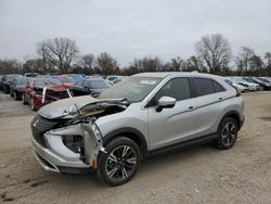 Salvage cars for sale at Des Moines, IA auction: 2024 Mitsubishi Eclipse Cross SE