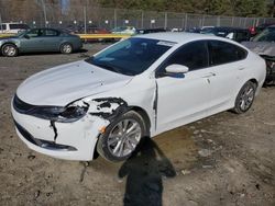 Salvage cars for sale at Waldorf, MD auction: 2016 Chrysler 200 Limited