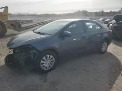 Salvage cars for sale at Fredericksburg, VA auction: 2016 Toyota Corolla L