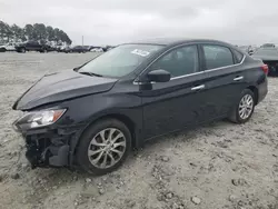 Salvage cars for sale at Loganville, GA auction: 2019 Nissan Sentra S