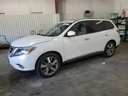 Salvage cars for sale from Copart Lufkin, TX: 2014 Nissan Pathfinder S