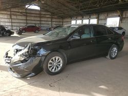 Salvage cars for sale at Phoenix, AZ auction: 2016 Toyota Camry LE