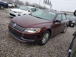 Vehiculos salvage en venta de Copart Columbus, OH: 2014 Volkswagen Passat S