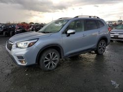 Salvage cars for sale at Eugene, OR auction: 2020 Subaru Forester Limited