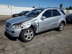 Mercedes-Benz salvage cars for sale: 2006 Mercedes-Benz ML 350