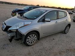 Nissan salvage cars for sale: 2017 Nissan Leaf S