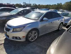 Chevrolet Cruze salvage cars for sale: 2011 Chevrolet Cruze LTZ