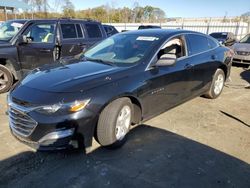 Salvage cars for sale at Spartanburg, SC auction: 2020 Chevrolet Malibu LS