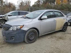 Salvage cars for sale at Waldorf, MD auction: 2012 Toyota Corolla Base