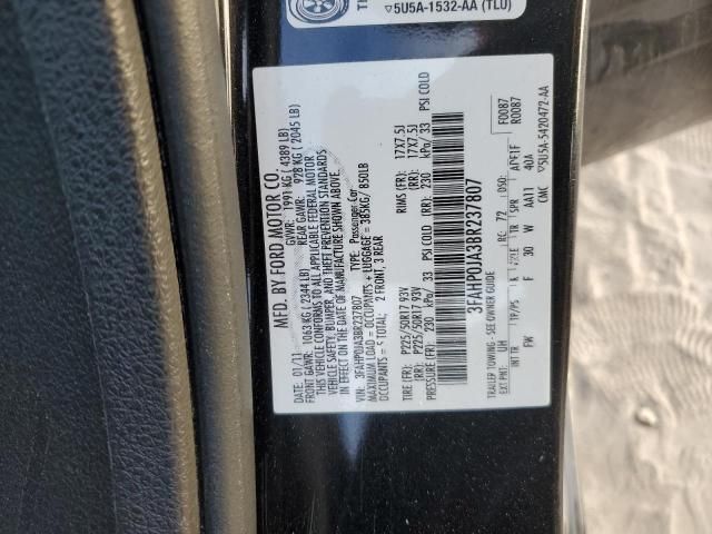 2011 Ford Fusion SEL