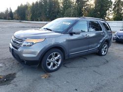 2013 Ford Explorer Limited en venta en Arlington, WA