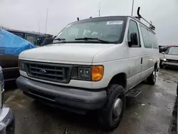 Ford salvage cars for sale: 2006 Ford Econoline E250 Van