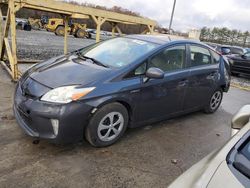 Salvage cars for sale at Windsor, NJ auction: 2014 Toyota Prius