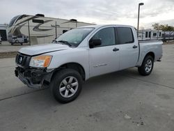 Salvage cars for sale at Sacramento, CA auction: 2012 Nissan Titan S