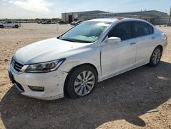 Salvage cars for sale at San Antonio, TX auction: 2013 Honda Accord EXL