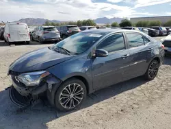 2016 Toyota Corolla L en venta en Las Vegas, NV