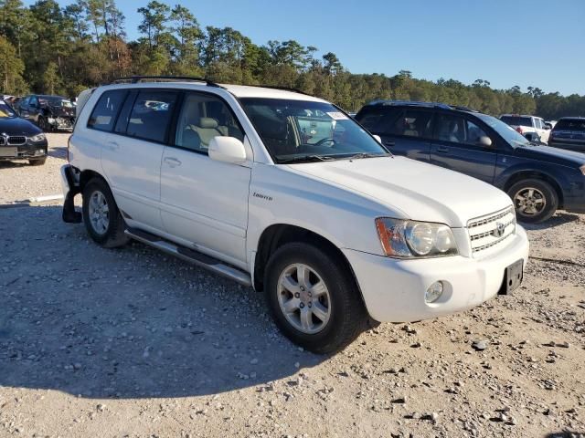 2002 Toyota Highlander Limited