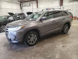 Toyota Vehiculos salvage en venta: 2018 Toyota Highlander SE