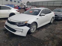 KIA Vehiculos salvage en venta: 2016 KIA Optima LX