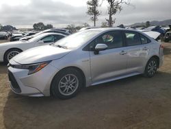 Salvage cars for sale from Copart San Martin, CA: 2021 Toyota Corolla LE