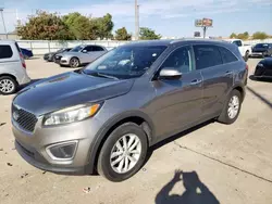 Salvage cars for sale from Copart Oklahoma City, OK: 2016 KIA Sorento LX