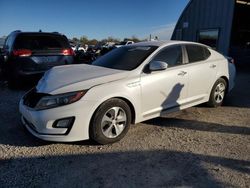 Salvage cars for sale at Wichita, KS auction: 2015 KIA Optima Hybrid