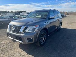 Nissan salvage cars for sale: 2017 Nissan Armada SV