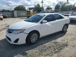 Salvage cars for sale at Midway, FL auction: 2014 Toyota Camry L