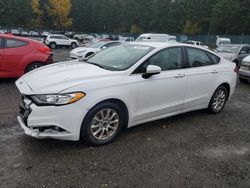 Ford Fusion salvage cars for sale: 2017 Ford Fusion S