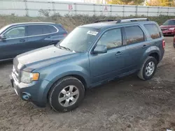 Ford Escape Limited salvage cars for sale: 2012 Ford Escape Limited