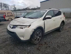 Salvage cars for sale at Spartanburg, SC auction: 2015 Toyota Rav4 Limited