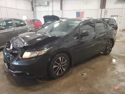 Honda salvage cars for sale: 2013 Honda Civic EXL