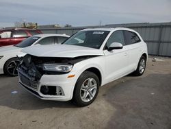 Salvage cars for sale at Kansas City, KS auction: 2018 Audi Q5 Premium