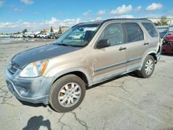 Salvage cars for sale from Copart Bakersfield, CA: 2005 Honda CR-V EX