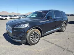 2022 Lincoln Aviator Reserve en venta en North Las Vegas, NV