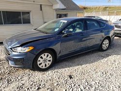 Salvage cars for sale at Northfield, OH auction: 2019 Ford Fusion S