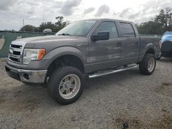 Salvage cars for sale at Riverview, FL auction: 2013 Ford F150 Supercrew