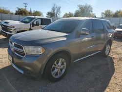 Salvage cars for sale from Copart Oklahoma City, OK: 2011 Dodge Durango Crew