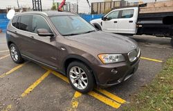 Salvage cars for sale at Bowmanville, ON auction: 2013 BMW X3 XDRIVE28I