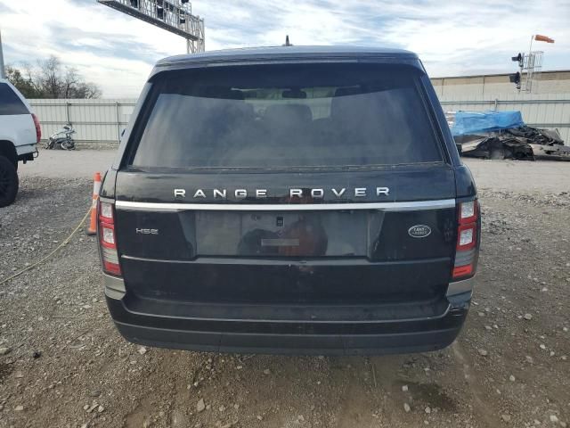 2016 Land Rover Range Rover HSE