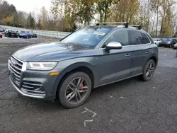 Salvage cars for sale at Portland, OR auction: 2018 Audi SQ5 Prestige