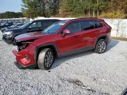 Salvage cars for sale at Fairburn, GA auction: 2022 Toyota Rav4 XLE Premium