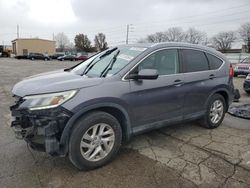 Salvage cars for sale at Moraine, OH auction: 2015 Honda CR-V EXL