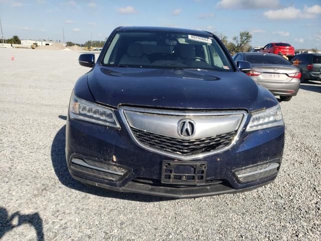 2015 Acura MDX Technology